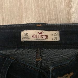 Hollister, Super Skinny Dark Wash Jeans